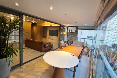 Apartamento à venda ou para alugar com 3 suítes em Brooklin Paulista, São Paulo, SP