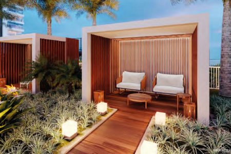 Vende-se lançamento alto padrão/Ponta da Praia com 4 dorm /suíte/wc social e de serviço/4 vagas