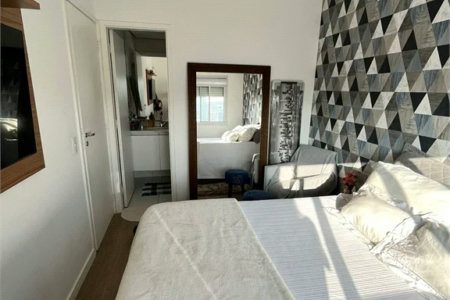 Apartamento à venda com 1 quarto em Brooklin Paulista, São Paulo, SP