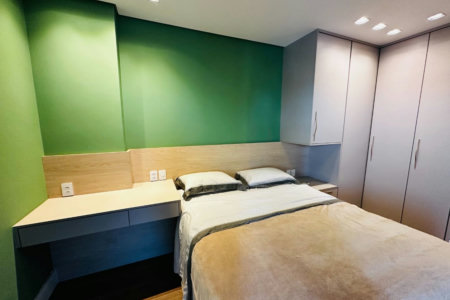 Flat com 1 dormitório para alugar, 43 m² por R$ 7.500,00/mês - Boqueirão - Santos/SP
