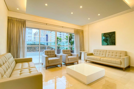 Apartamento com 2 dormitórios para alugar, 76 m² por R$ 7.000,00/mês - Gonzaga - Santos/SP