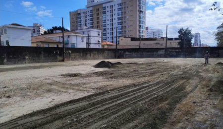 Terreno para alugar, 1910 m² por R$ 35.000,00/mês - Estuário - Santos/SP