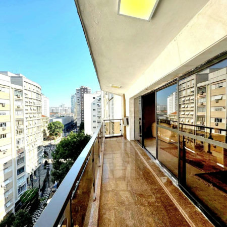 Apartamento próximo da praia com 4 dormitórios à venda, 257 m² por R$ 2.200.000 - Gonzaga - Santos/SP