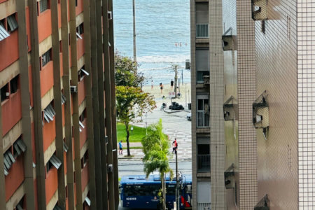 Apartamento com 3 dormitórios à venda, 125 m² por R$ 915.000,00 - Aparecida - Santos/SP