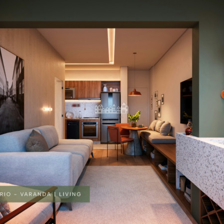 Apartamento 1 Dormitório com Suíte – 49 m² – Projeto Flora, Atibaia
