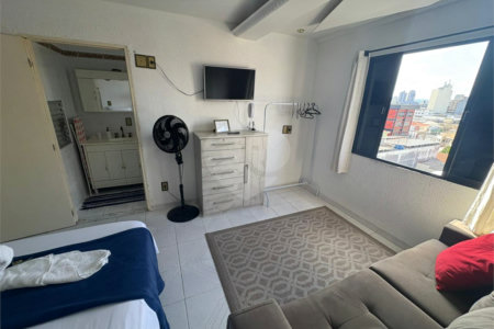 Flat à venda com 1 quarto no Centro, Mogi das Cruzes, SP