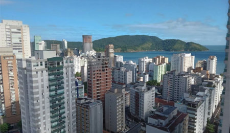 Apartamento com 1 dormitório à venda, 95 m² por R$ 1.600.000,00 - Aparecida - Santos/SP