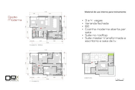 Casa à venda com 3 suítes no condomínio Cube Jardim Guedala, São Paulo - SP