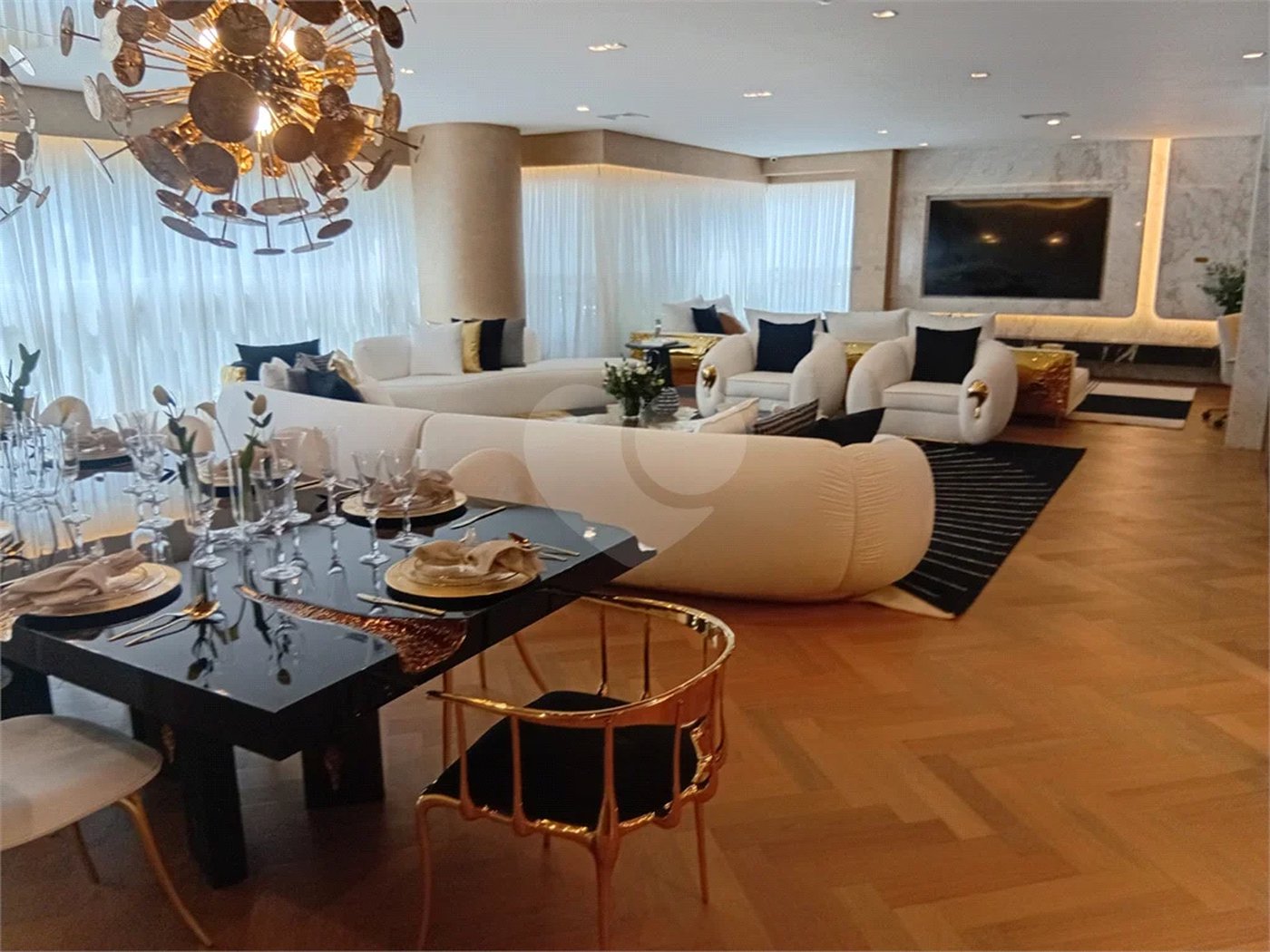 Soleil by Boca do Lobo: Apartamento de 246m² com 4 Suítes e 4 Vagas na Chácara Klabin ALTO PADRÃO