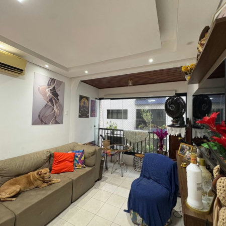 Apartamento com 2 dormitórios à venda, 110 m² por R$ 830.000,00 - Pompéia - Santos/SP