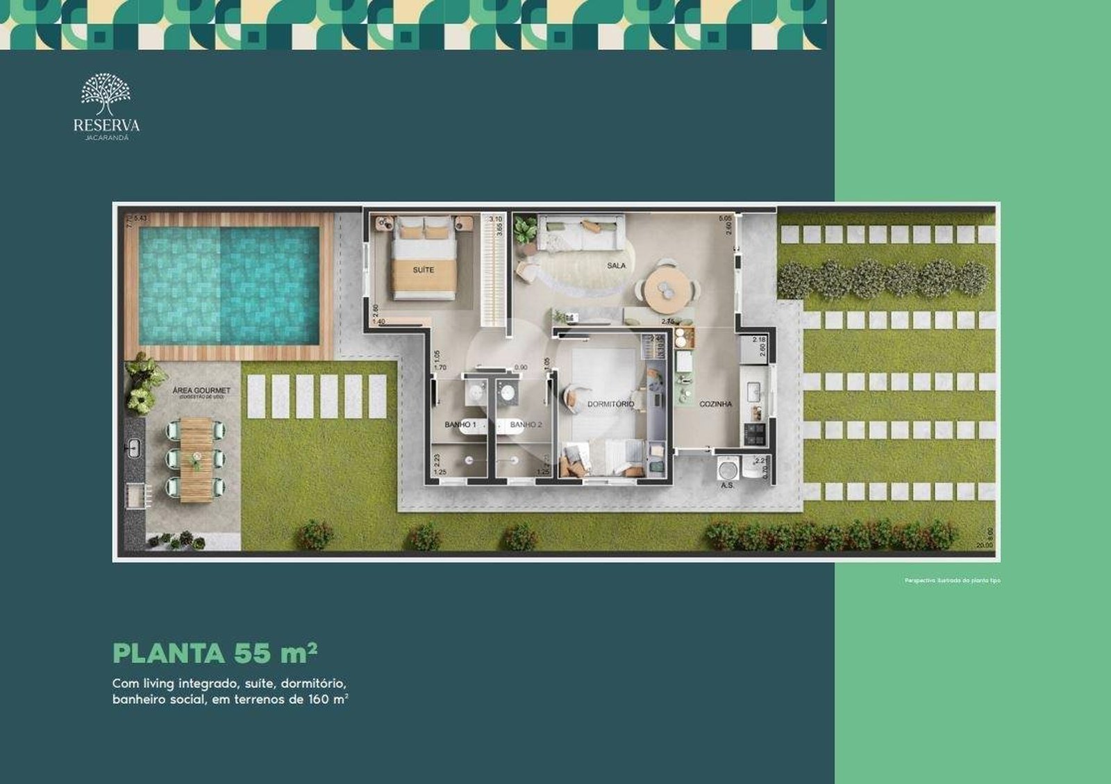 Casa 55m²