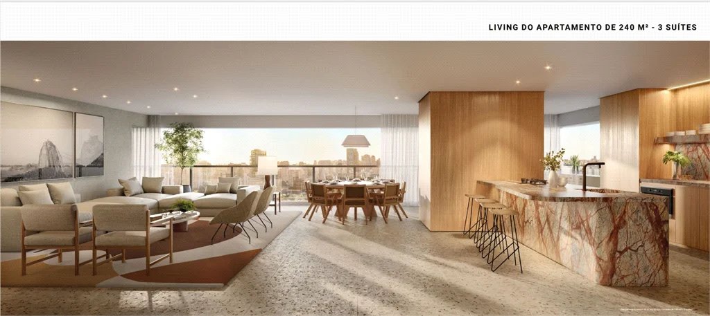 Apartamento à venda com 4 suítes em Jardim Morumbi, São Paulo, SP
