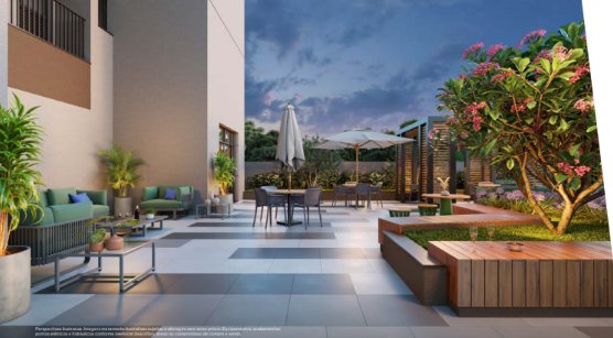 Square Boa Vista - Living