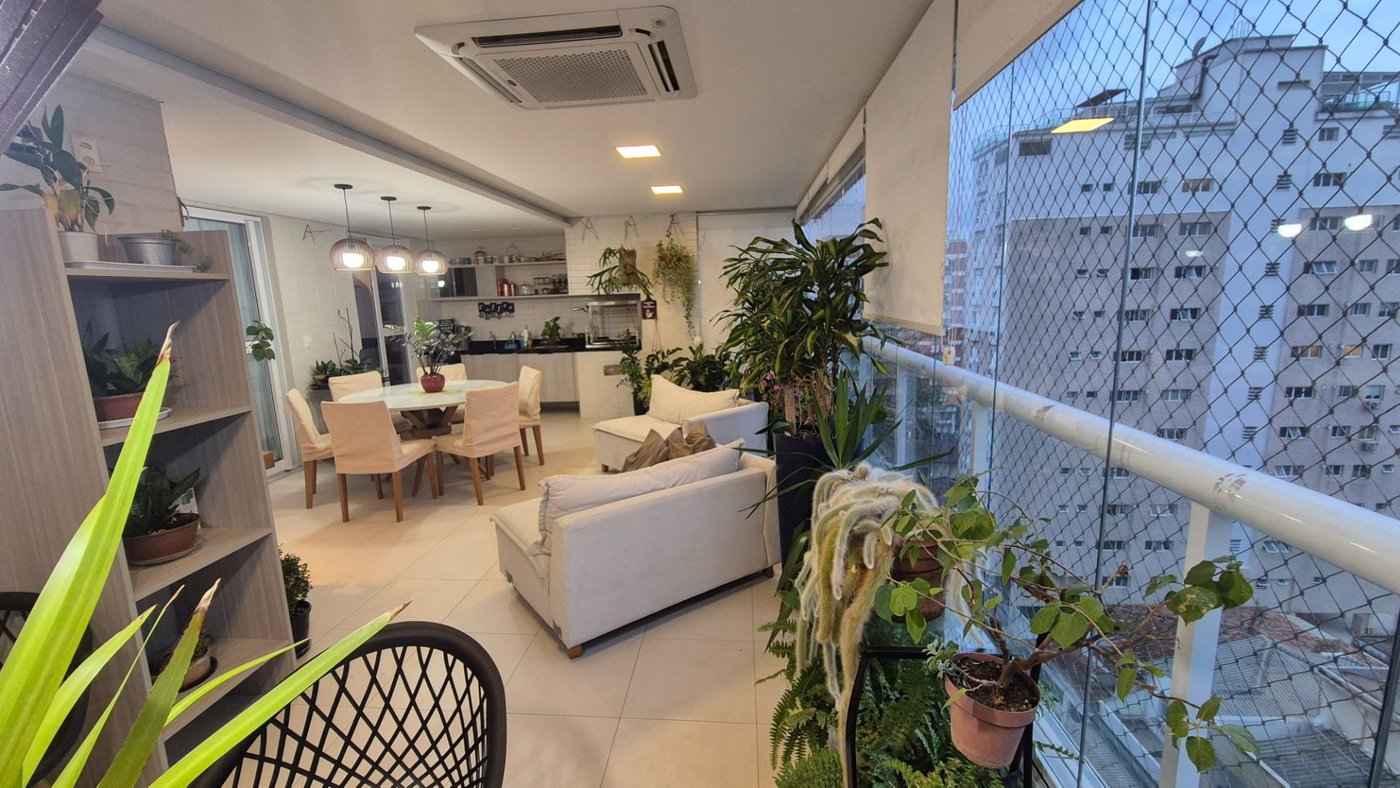 Apartamento com 3 dormitórios à venda, 167 m² por R$ 2.600.000,00 - Boqueirão - Santos/SP