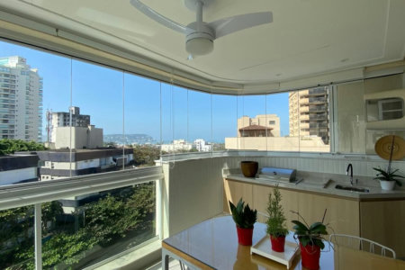 Apartamento com 4 dormitórios, 180 m² - venda por R$ 1.270.000,00 ou aluguel por R$ 8.350,00/mês - Enseada - Guarujá/SP