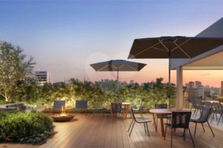 Studio para locação - YBY Ibirapuera Even na Avenida Onze de Junho com 27m²