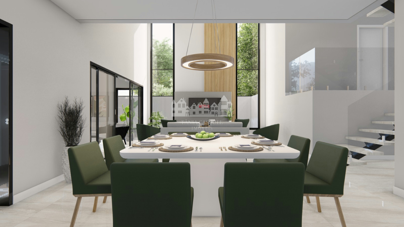 Casa Moderna com Pé-Direito Duplo — Conforto, Estilo e Lazer em Condomínio Completo, em Bragança