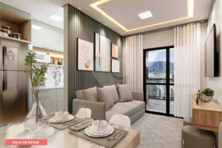 Apartamento à venda com 1 suíte em Alvinópolis, Atibaia, SP