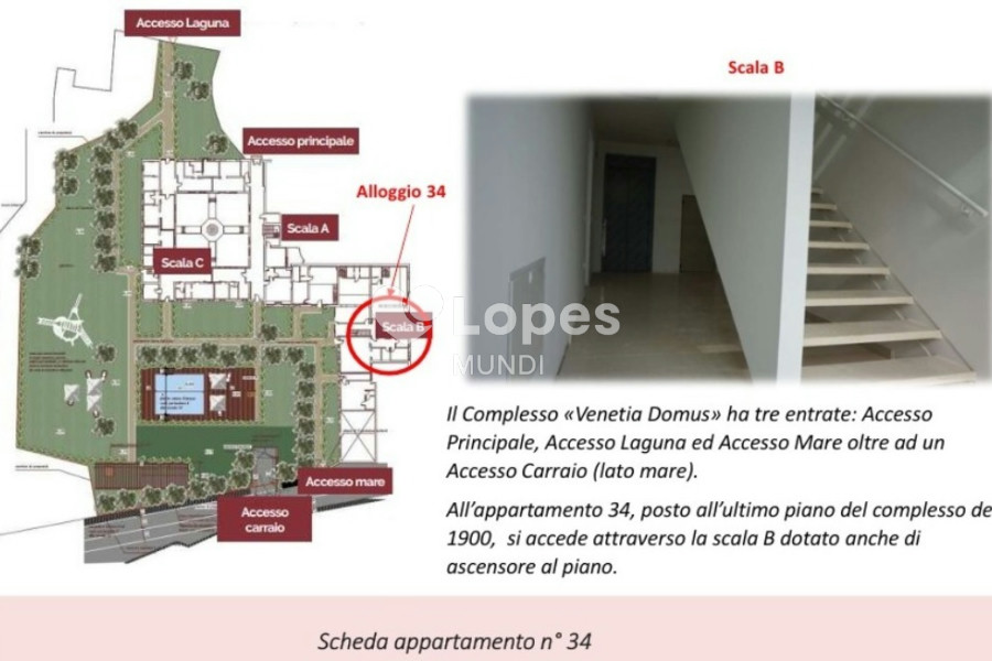Apartamento com 1 quarto à venda em Pellestrina, Veneza, Itália – Venetia Domus