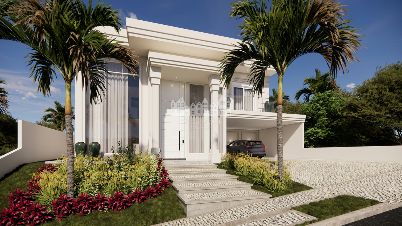 Terreno com Casa de Alto Padrão em Construção – Condomínio Alto do Sion