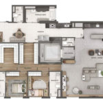 Apartamento à venda com 3 suítes em Chácara Santo Antônio (zona Sul), São Paulo, SP