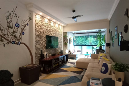 Apartamento à venda com 2 quartos, sendo 1 suíte, em Pitangueiras, Guarujá, SP