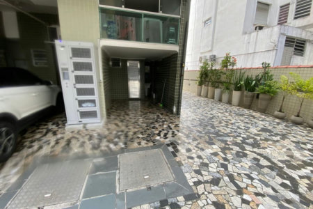 Apartamento com 3 dormitórios para alugar, 168 m² por R$ 6.500,00/mês - Boqueirão - Santos/SP