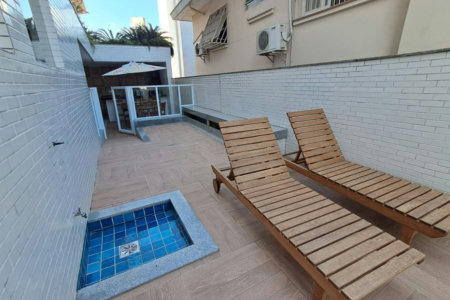 Apartamento, 109 m² - venda por R$ 1.100.000,00 ou aluguel por R$ 6.000,00/mês - Boqueirão - Santos/SP