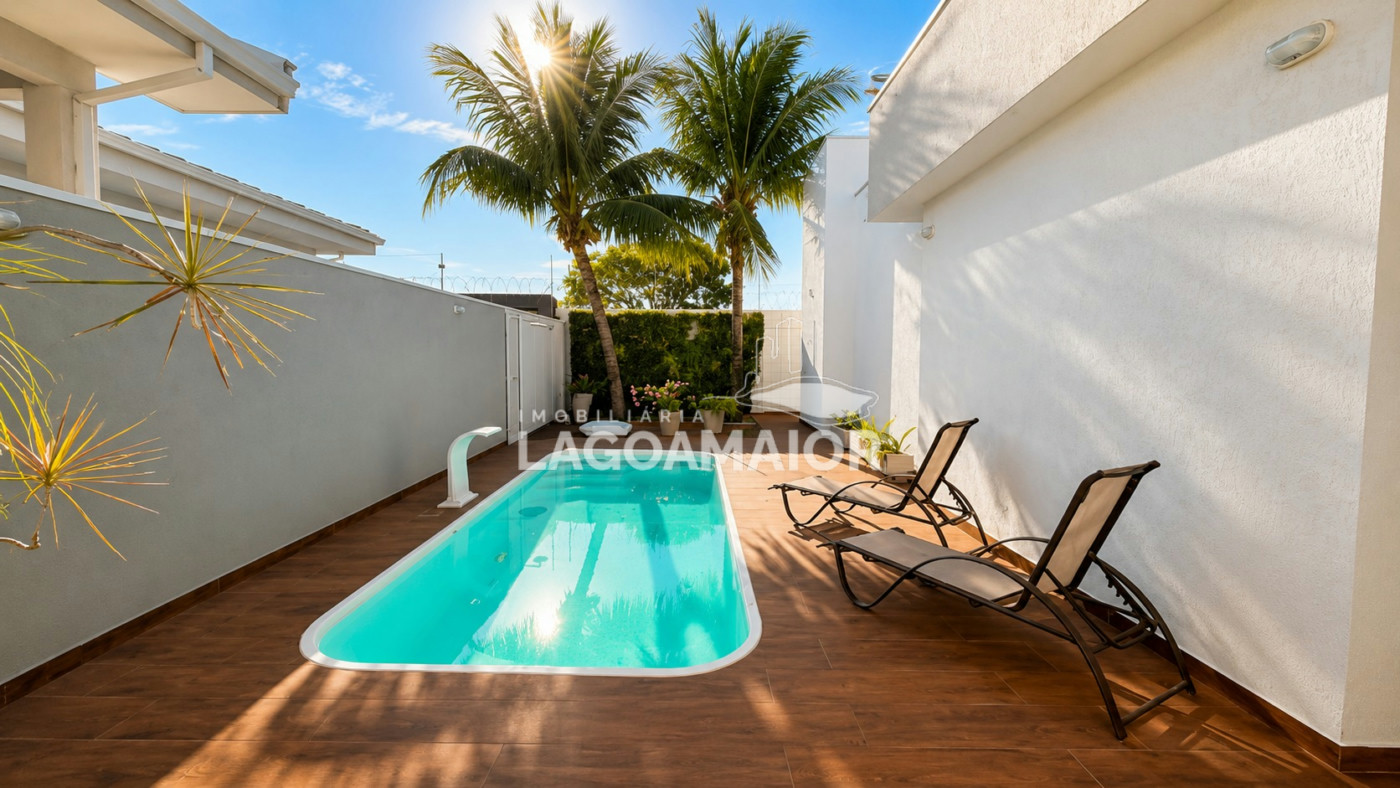 Casa à venda com 3 quartos, sendo 1 suíte, no condomínio Portal das Àguas, Três Lagoas - MS