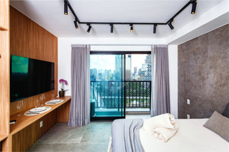 Studio à venda com 1 quarto em Pinheiros, São Paulo, SP