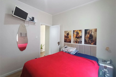 Apartamento com 2 dormitórios à venda, 59 m² por R$ 420.000,00 - Gonzaga - Santos/SP