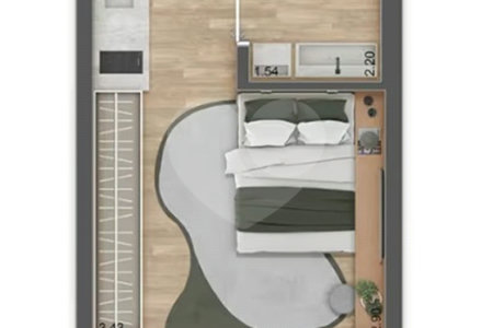 Apartamento à venda com 1 quarto em BUTANTÃ, São Paulo, SP