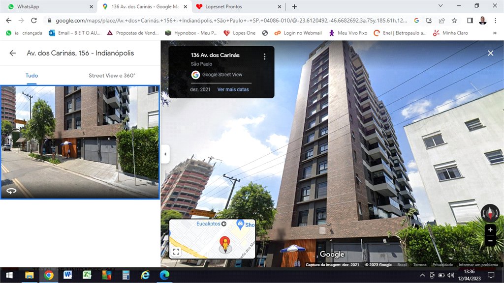 Apartamento à venda com 3 quartos, sendo 1 suíte, em Indianópolis, São Paulo, SP