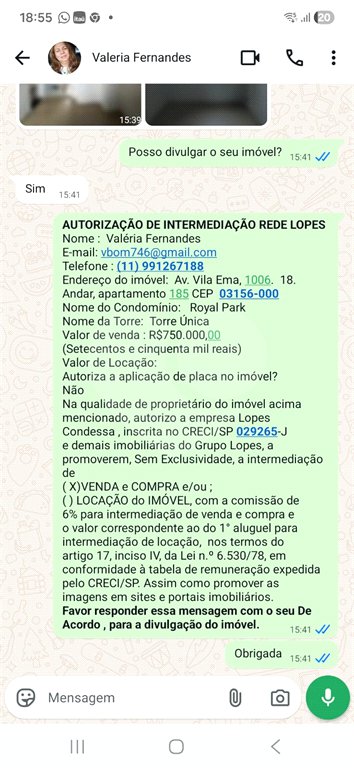 Apartamento à venda com 3 quartos, sendo 1 suíte, em Vila Prudente, São Paulo, SP