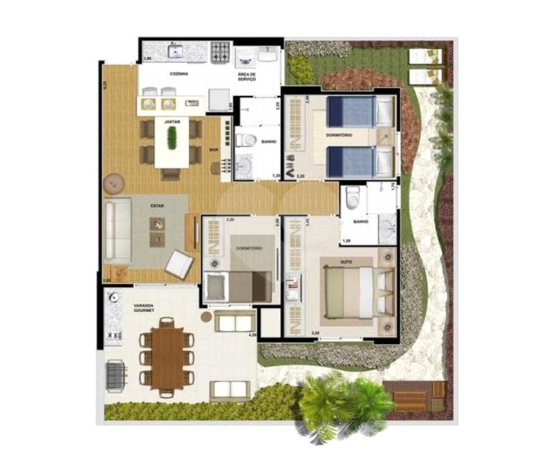 Cobertura à venda com 3 quartos, sendo 1 suíte, em Vila Suzana, São Paulo, SP