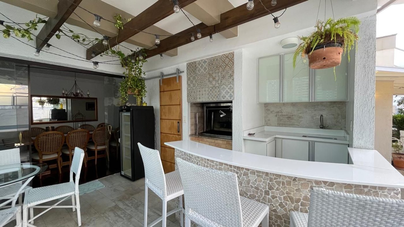Cobertura à venda, 348 m² por R$ 3.900.000,00 - Aparecida - Santos/SP