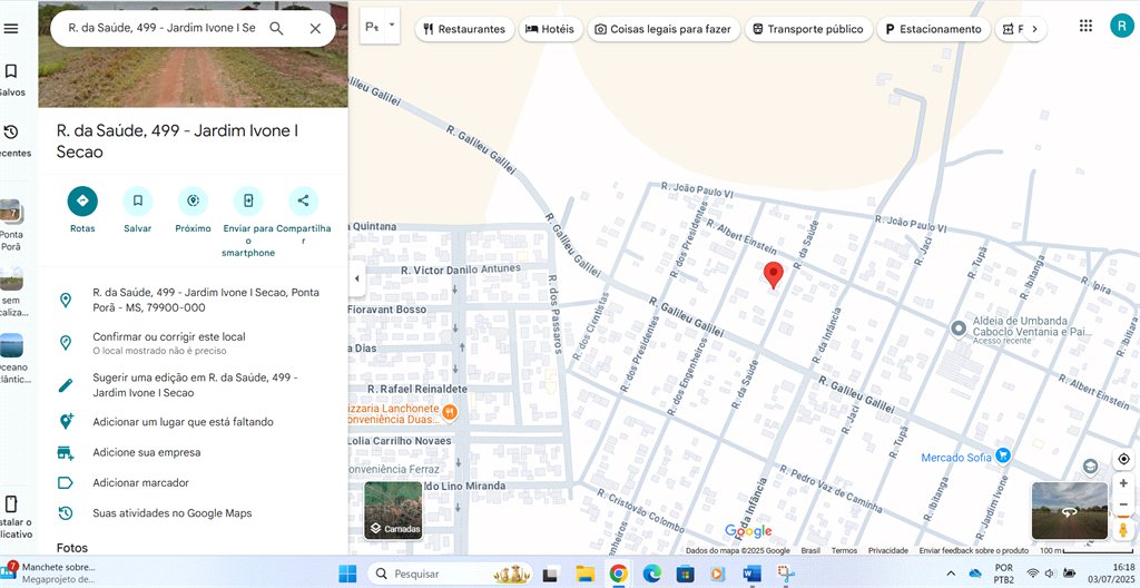 Terreno à venda em Jardim Ivone 1ª Seção, Ponta Porã, MS