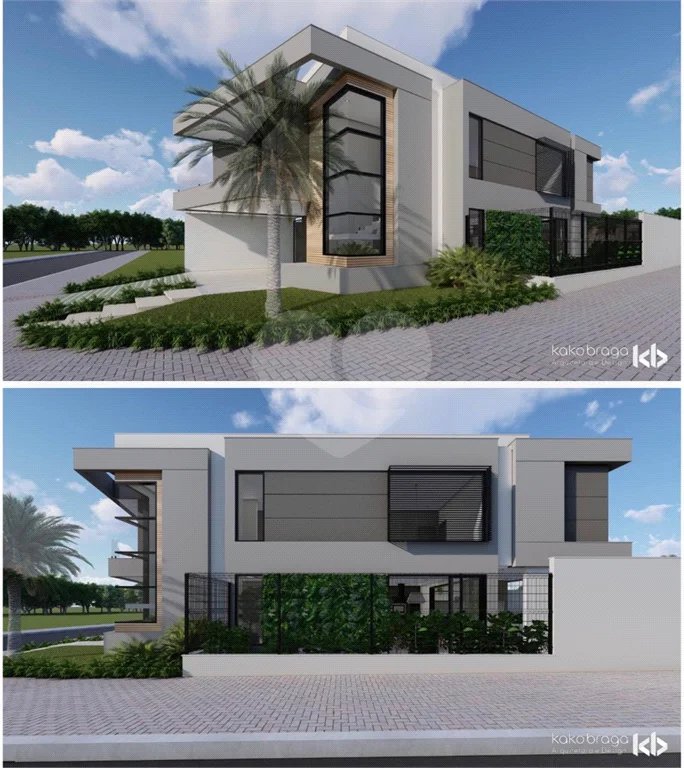 Casa em construção com 3 suítes no Condomínio Damha 2, na cidade de Piracicaba - SP.