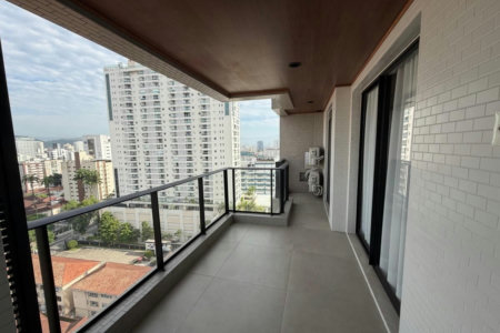 Apartamento com 1 dormitório, 54 m² - venda por R$ 840.000,00 ou aluguel por R$ 6.000,00/mês - Boqueirão - Santos/SP