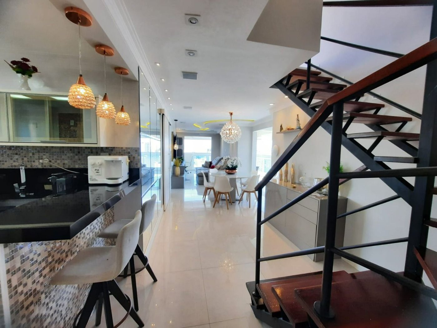 Cobertura à venda, 196 m² por R$ 2.200.000,00 - Jardim Las Palmas - Guarujá/SP