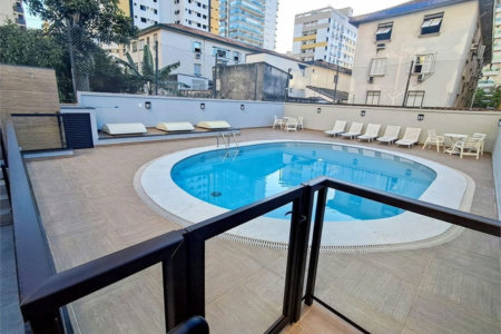 Apartamento com 3 dormitórios à venda, 135 m² por R$ 1.166.000,00 - Pompéia - Santos/SP