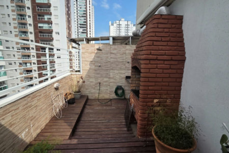 Cobertura com 3 dormitórios à venda, 262 m² por R$ 1.800.000,00 - Pompéia - Santos/SP