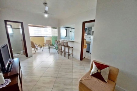 Apartamento Residencial à venda, Vila Guilhermina, Praia Grande - AP0254.