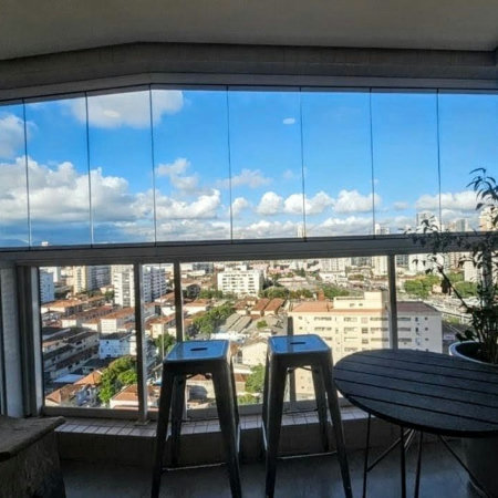 Apartamento com 1 dormitório à venda, 40 m² por R$ 660.000,00 - Campo Grande - Santos/SP