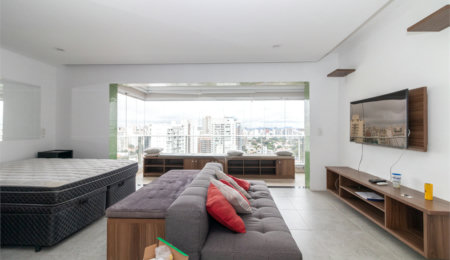 Apartamento para alugar com 1 quarto em Campo Belo, São Paulo, SP
