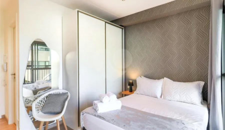 Apartamento à venda com 1 suíte em Indianópolis, São Paulo, SP
