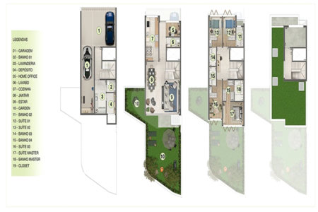 Casa à venda com 4 suítes no condomínio Jockey Family House, São Paulo - SP