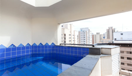 Cobertura à venda ou para alugar com 1 suíte em Indianópolis, São Paulo, SP