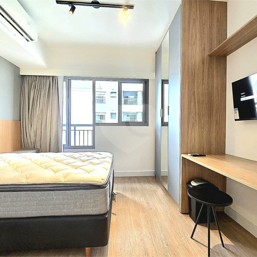Studio novo 21 m² à Venda Próximo ao Metrô Paraíso na Aclimação São Paulo SP