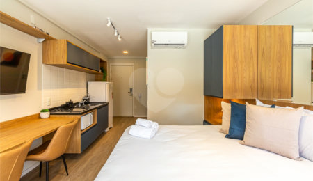 Apartamento à venda ou para alugar com 1 quarto em Sumarezinho, São Paulo, SP